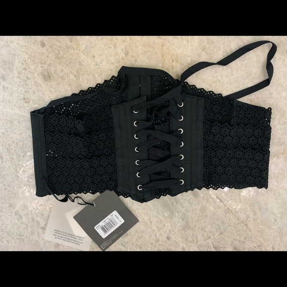 Philosophy Embroidered Poplin 4 Fastener Corset - Picture 7 of 10